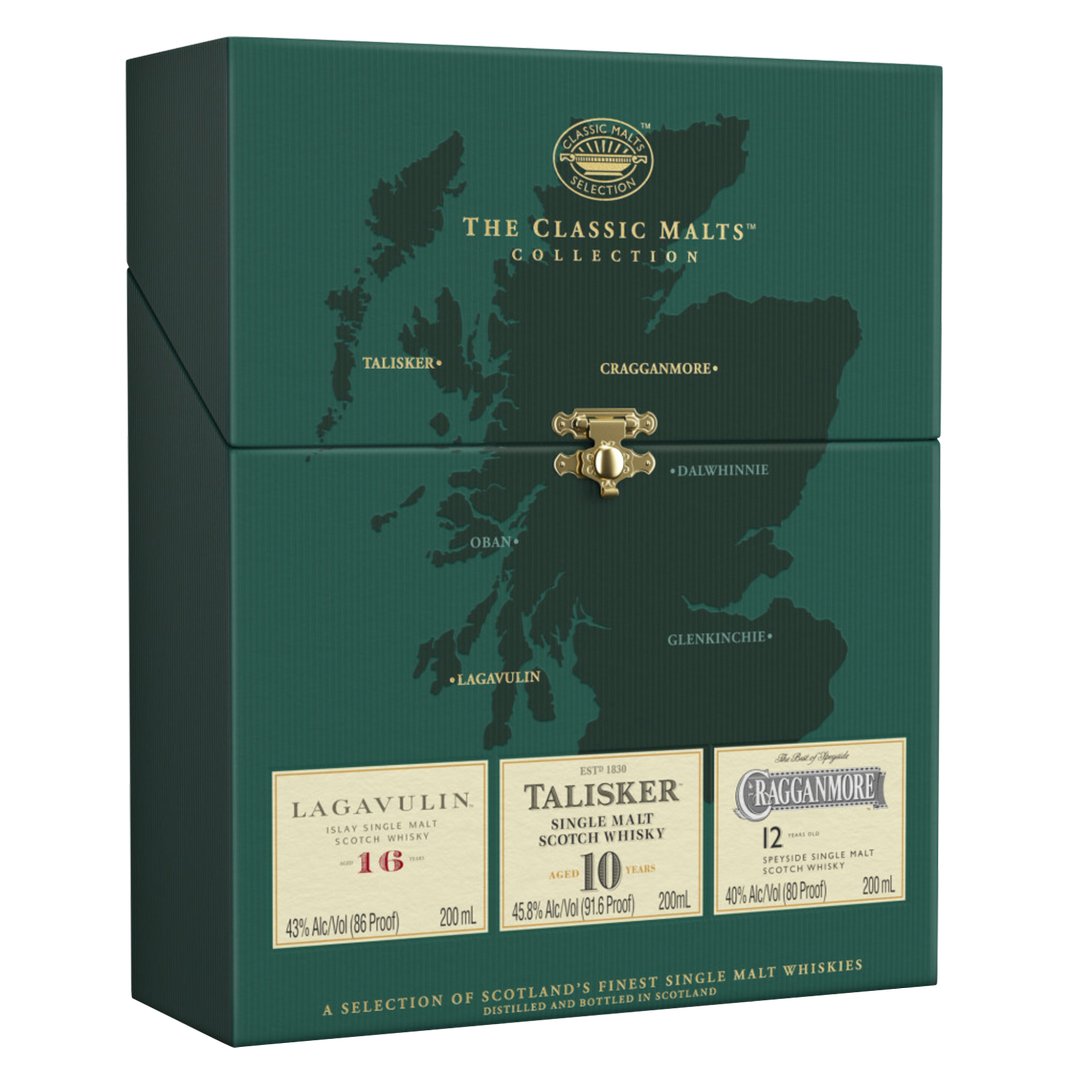 Diageo Classic Malt Collection 200Ml 3 Pack