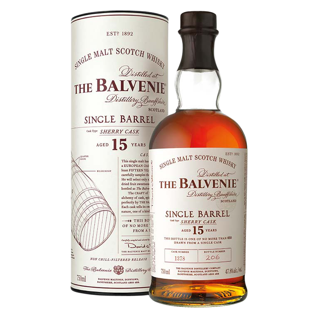 The Balvenie Single Barrel 12 Year Old Single Malt Scotch Whisky 750 Ml