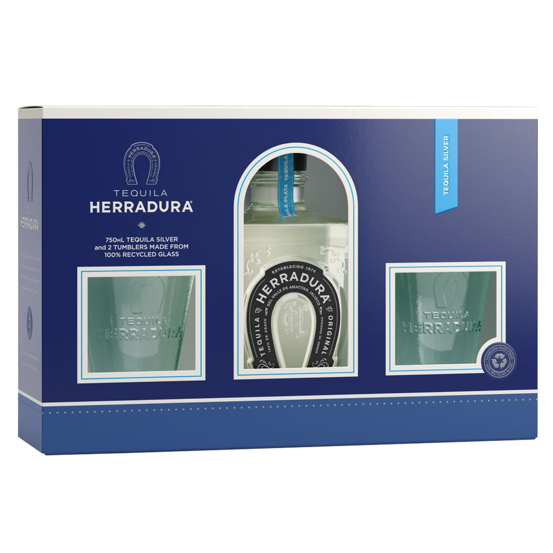 Herradura Silver Tequila Gift Pack 750 Ml