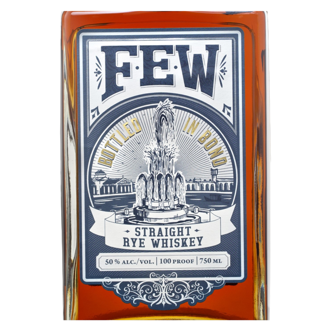 Few Bottled In Bond Rye Whiskey Cask Strength 750Ml