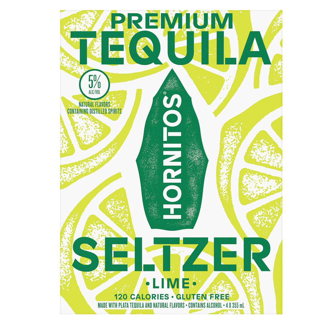 Hornitos Tequila Seltzer Lime 4 Pack 12Oz Can 5.0% Abv