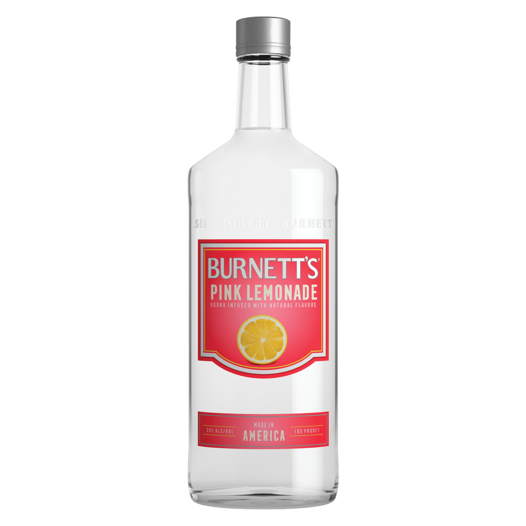 Burnett's Pink Lemonade Vodka 750Ml 70 Proof
