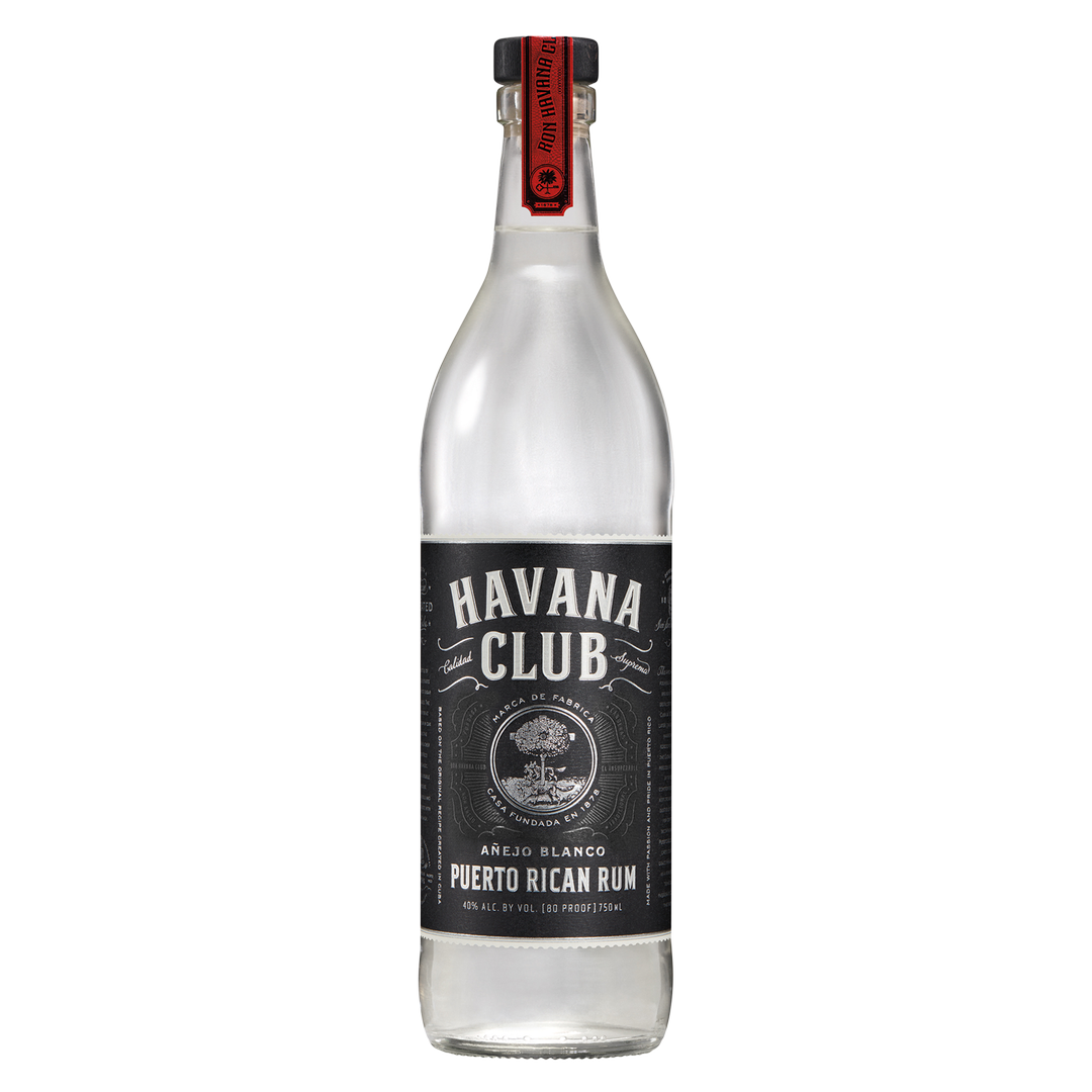 Havana Club Anejo Blanco Puerto Rican Rum 750Ml 80 Proof