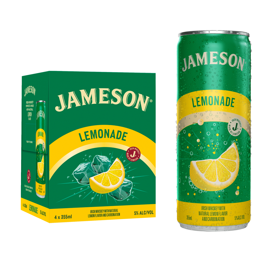 Jameson Lemonade Rtd 4 Packc 4 Packc 12 Oz