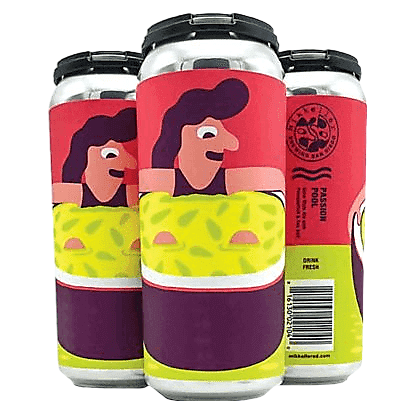 Mikkeller San Diego Passion Pool Passion Fruit Gose 4 Pack 16Oz Can