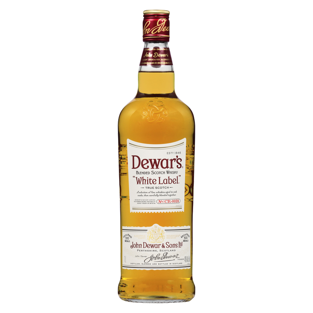 Dewar's Blended Scotch Whisky 1L 80 Proof