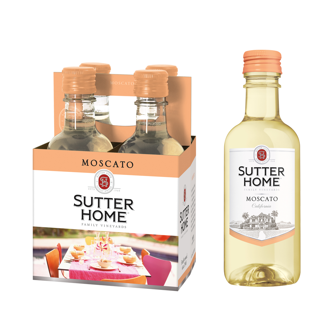 Sutter Home Moscato 4 Pack 187Ml