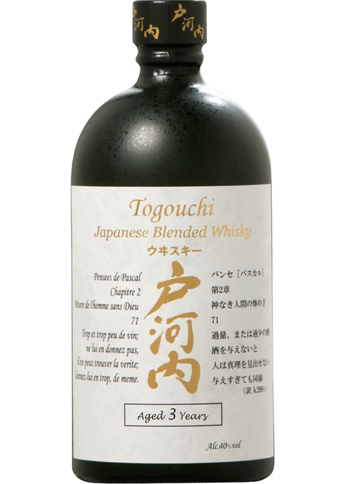 Togouchi 3 Year Japanese Whisky 750Ml