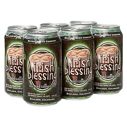 Boulder Irish Blessing Oak-Aged Coffee Stout 6 Pack 12Oz Can