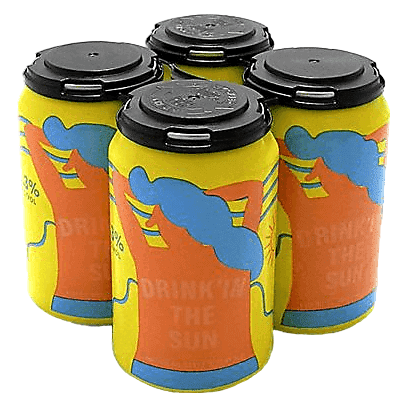 Mikkeller Drink'in The Sun Non-Alc 4 Pack 330Ml Can 0.3% Abv