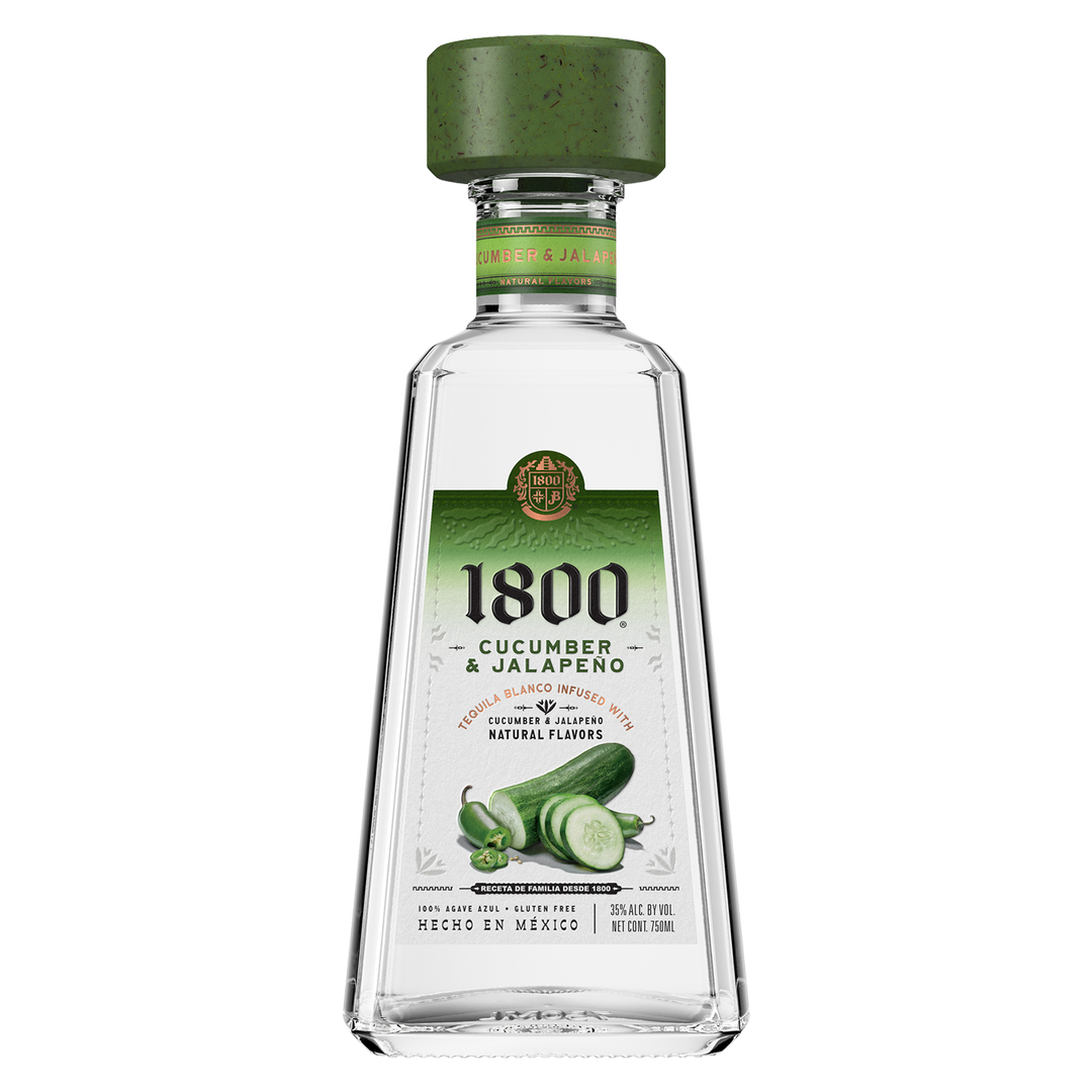 1800 Cucumber & Jalapeno Tequila 750Ml 70 Proof