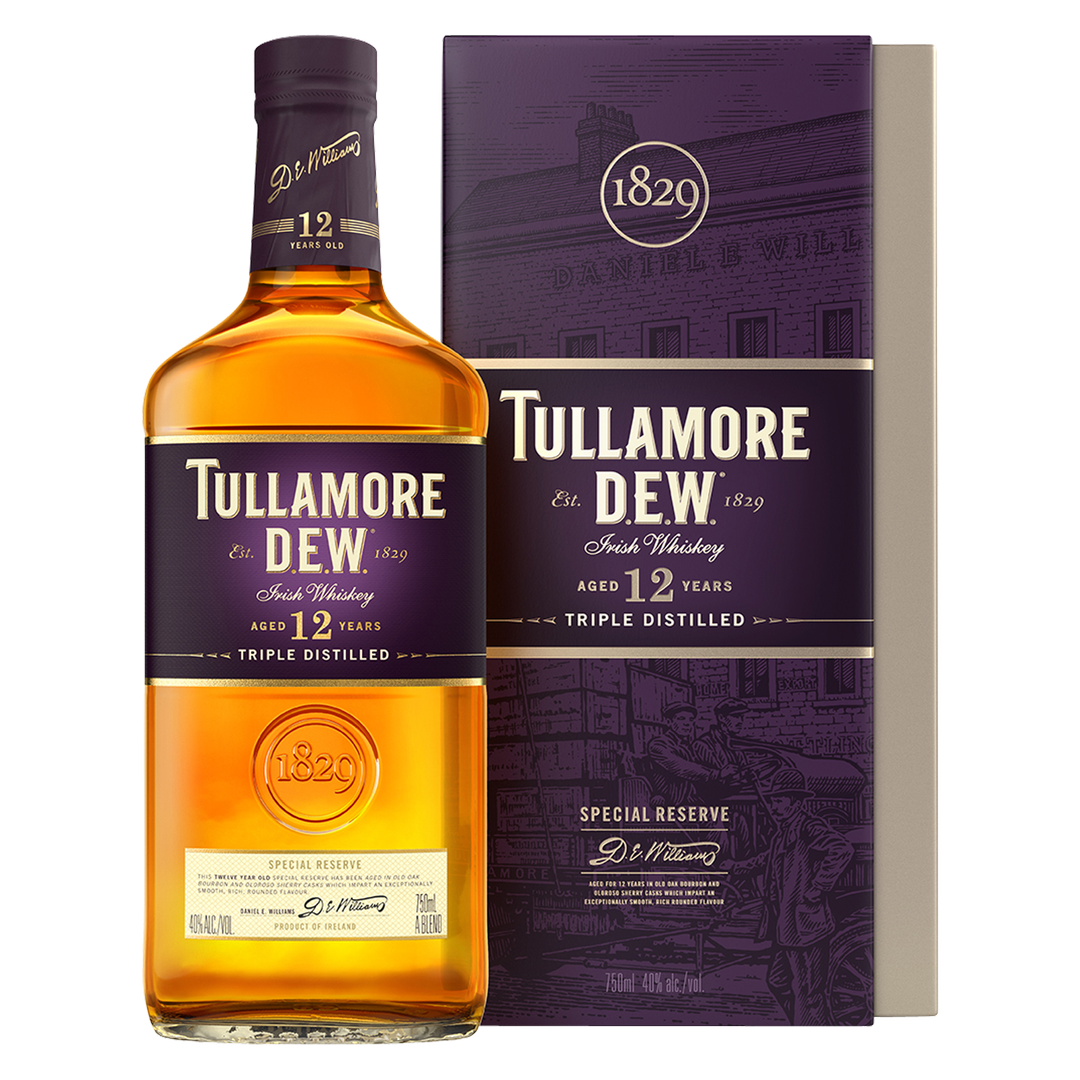 Tullamore D.e.w. 12 Year Irish Whiskey 750 Ml