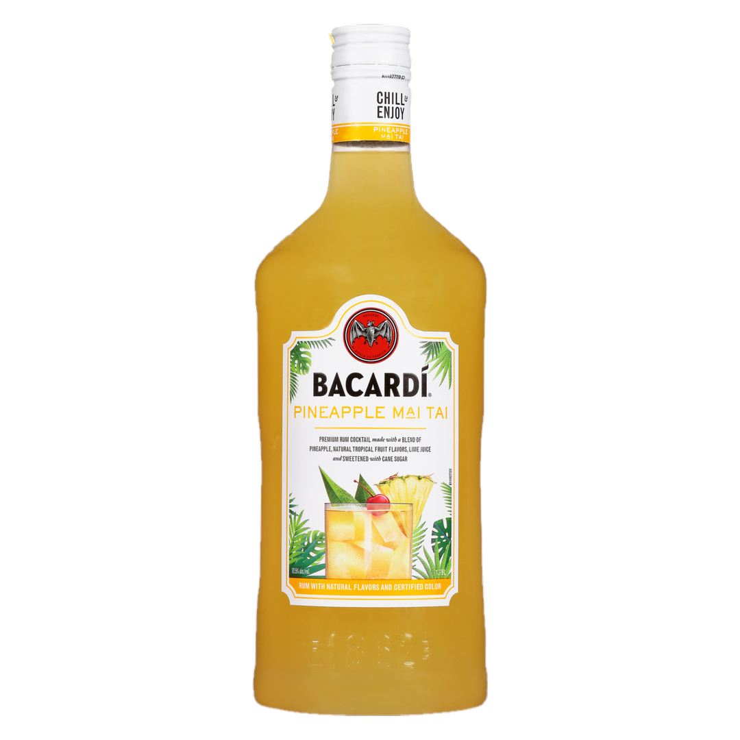 Bacardi Pineapple Mai Tai 1.75L 25 Proof