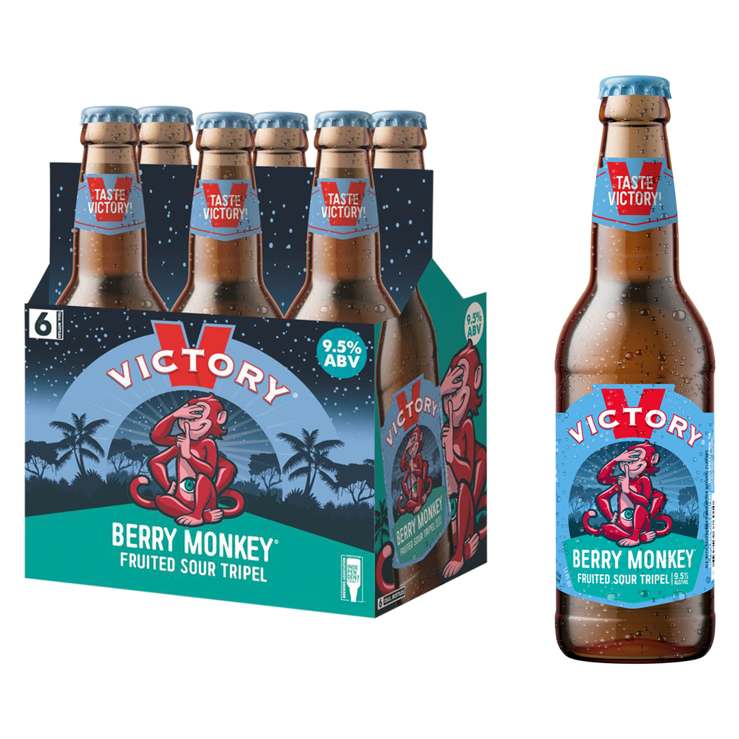 Victory Berry Monkey 6 Pack 12Oz Bottle 9.5% Abv