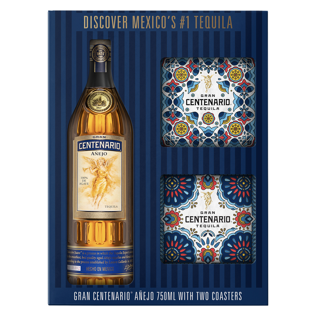 Gran Centanario Anejo Tequila With Gift 750 Ml