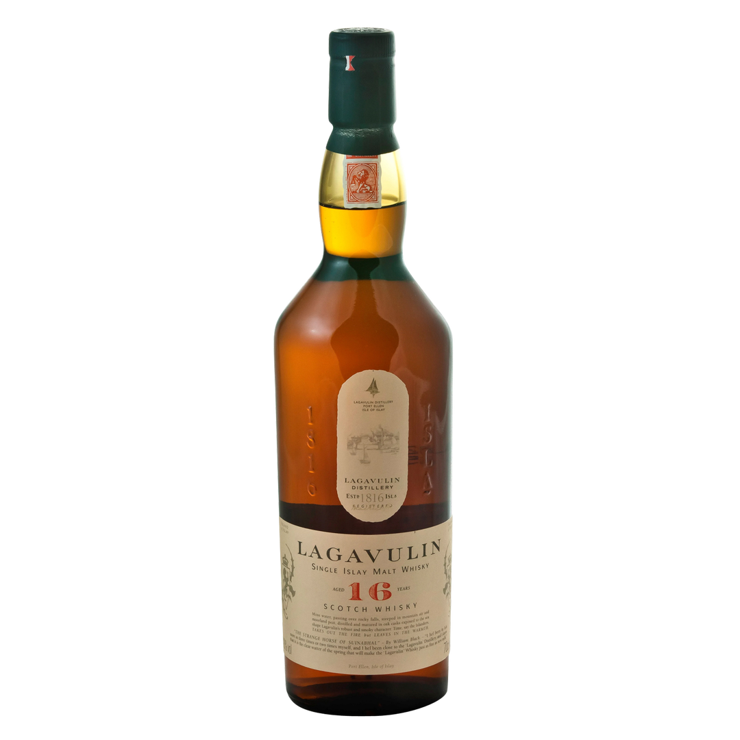 Lagavulin 16 Year Old Islay Single Malt Scotch Whisky, 750 Ml 86 Proof