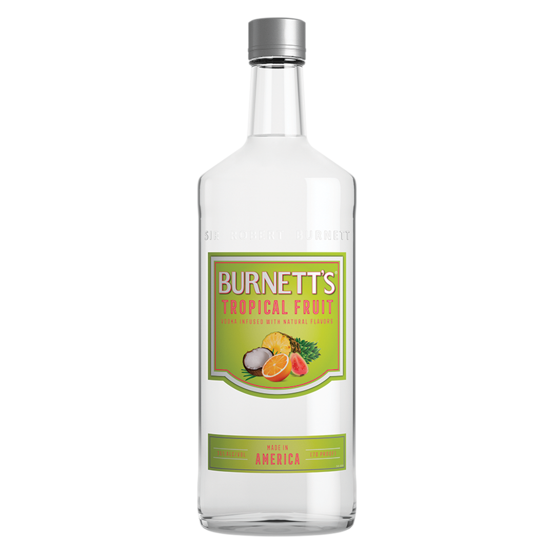 Burnett's Tropical Fruit Vodka 750Ml