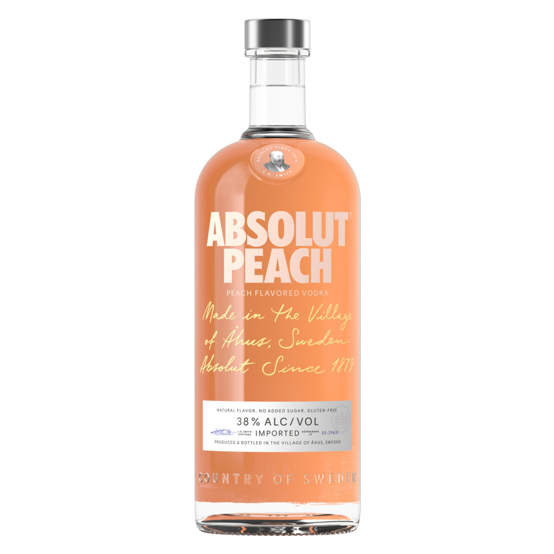 Absolut Peach Vodka 1L