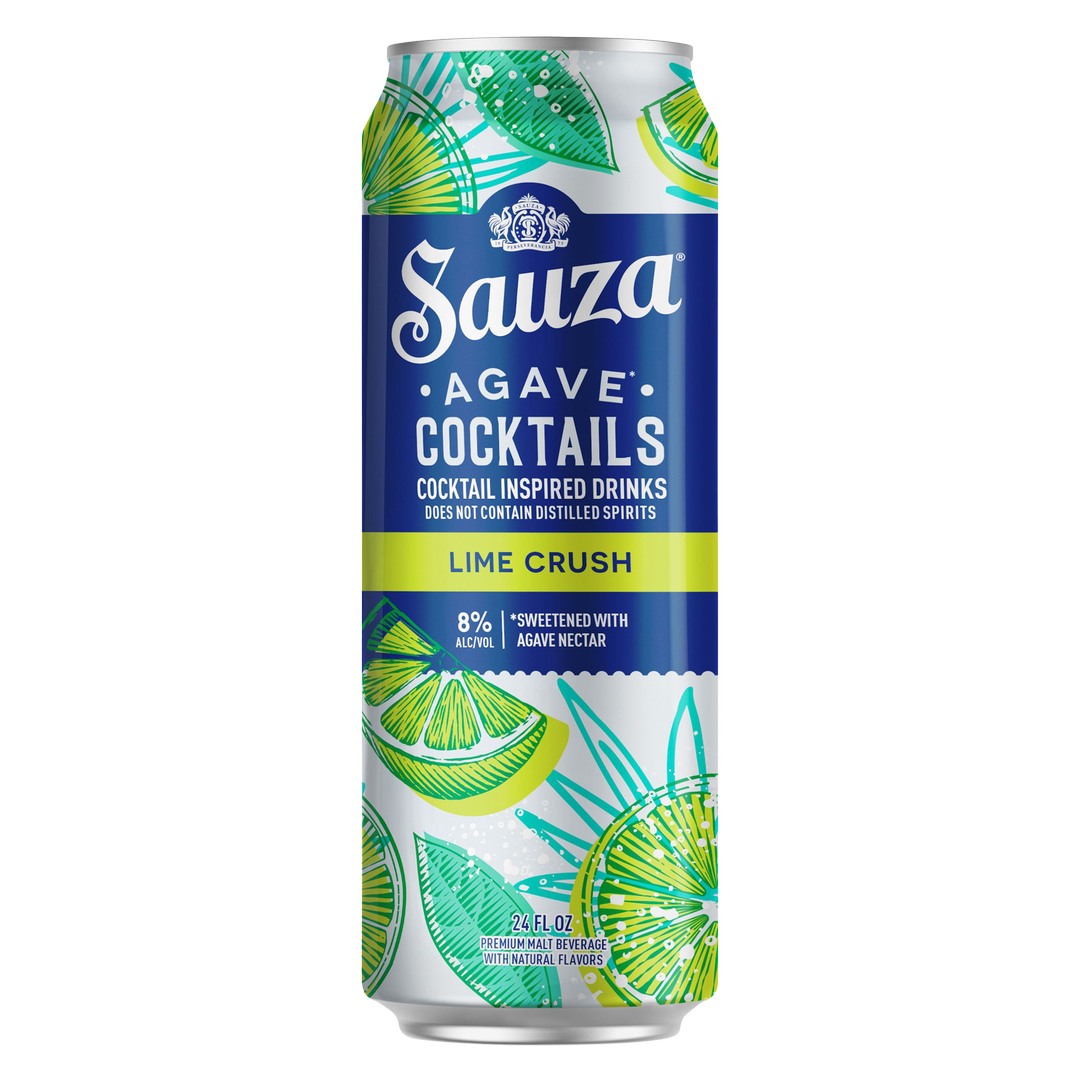 Sauza Agave Cocktails Lime Crush Single 24Oz Can 16 Proof