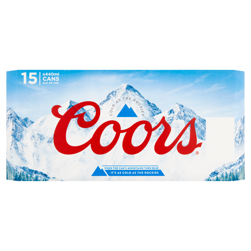 Coors Lager, 15 x 440ml