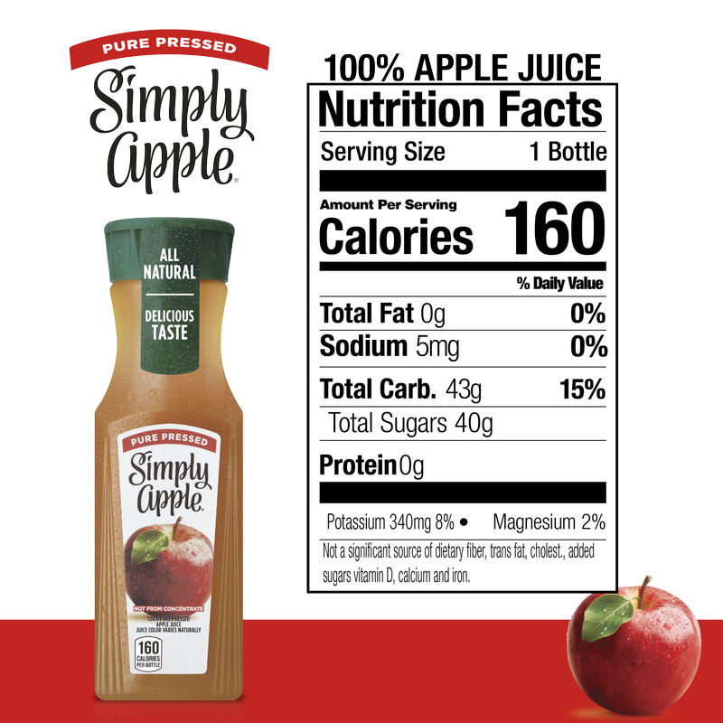 Simply Apple Juice 11.5oz Bottle