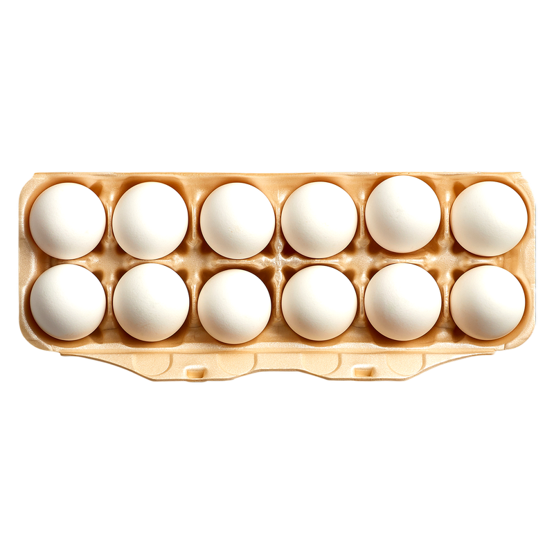 Organic White Eggs, 12ct