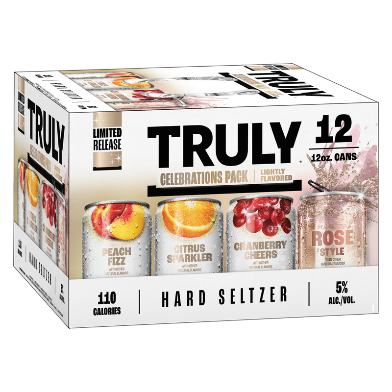 TRULY Hard Seltzer Celebrations Pack 12pk 12oz Can 5.0% ABV