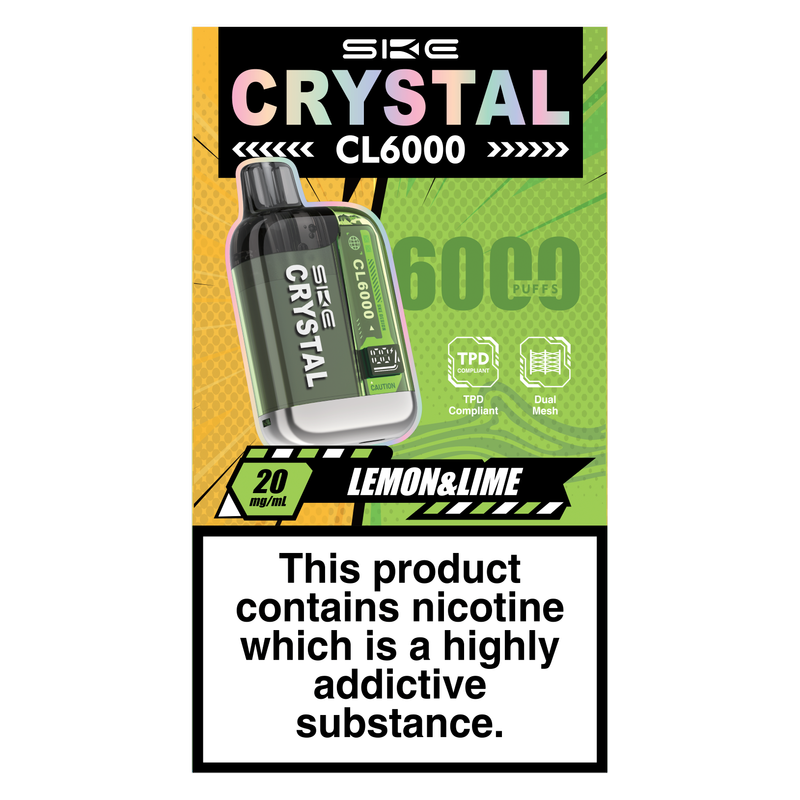 SKE Crystal CL6000 Lemon Lime Kit, 1pcs