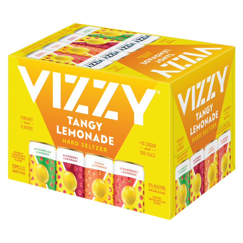 Vizzy Lemonade Hard Seltzer Variety Pack 12pk 12oz Can 5.0% ABV