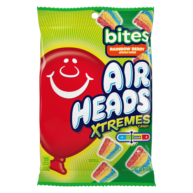Airheads Xtremes Rainbow Berry Bites 6oz