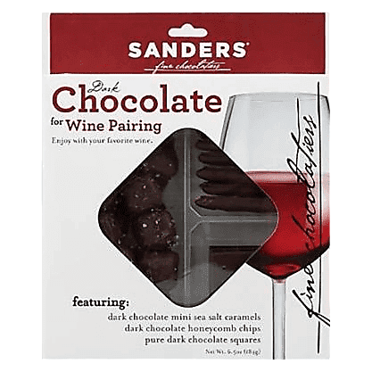 Sanders Dk Choc Wine Tasting 6.5oz