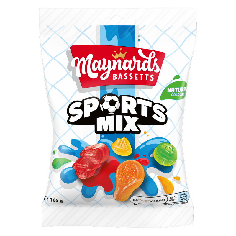 Maynards Bassetts Sports Mix, 165g