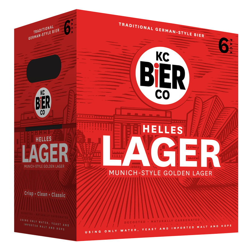 KC Bier Helles Lager 6pk 12oz Btl 5.1% ABV