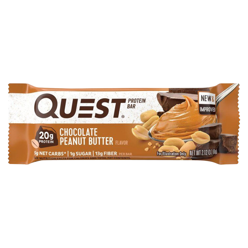 Quest Bar Chocolate Peanut Butter 2.12oz