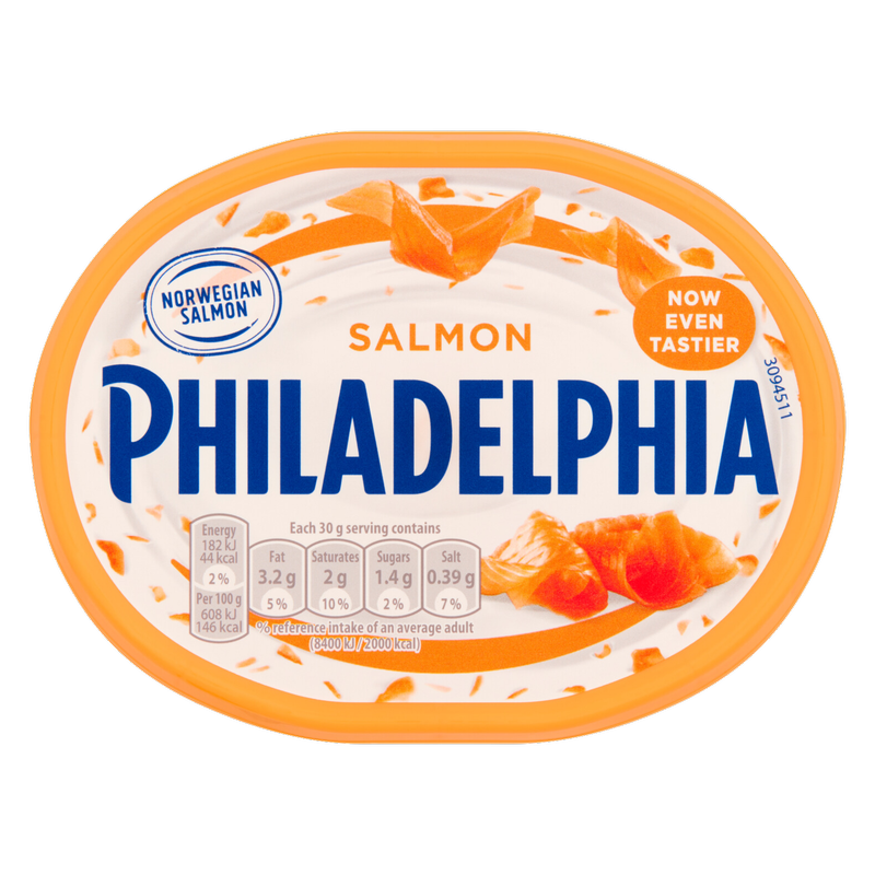 Philadelphia Salmon Soft Cheese, 165g