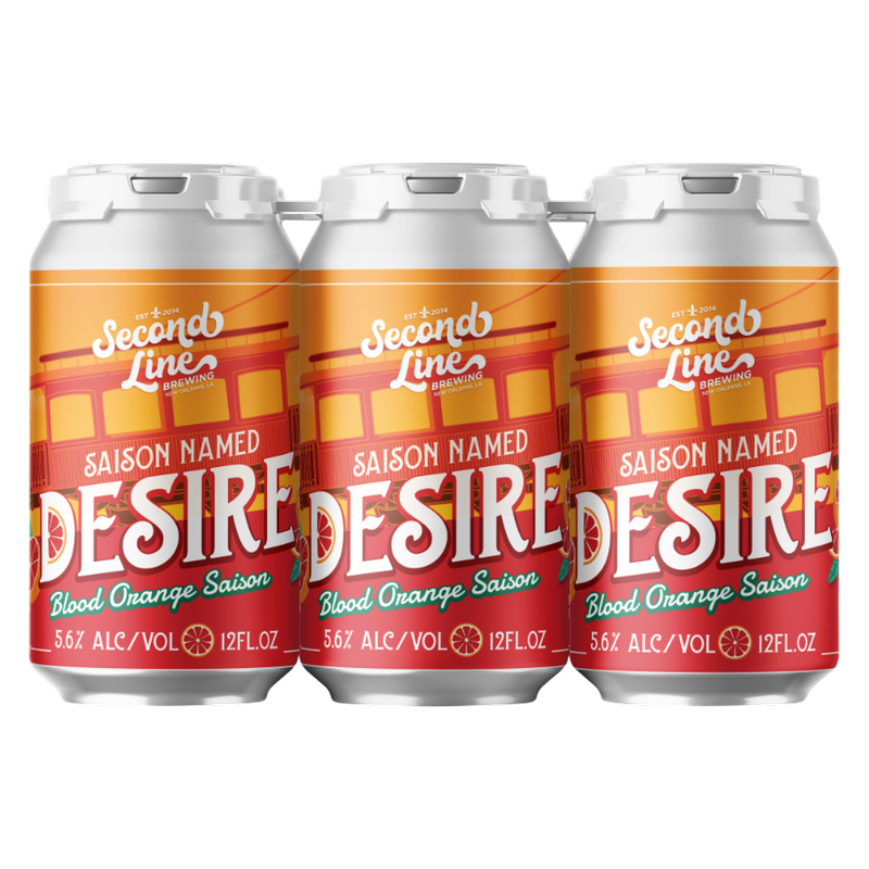 Second Line Saison Named Desire 6pk 12oz Can