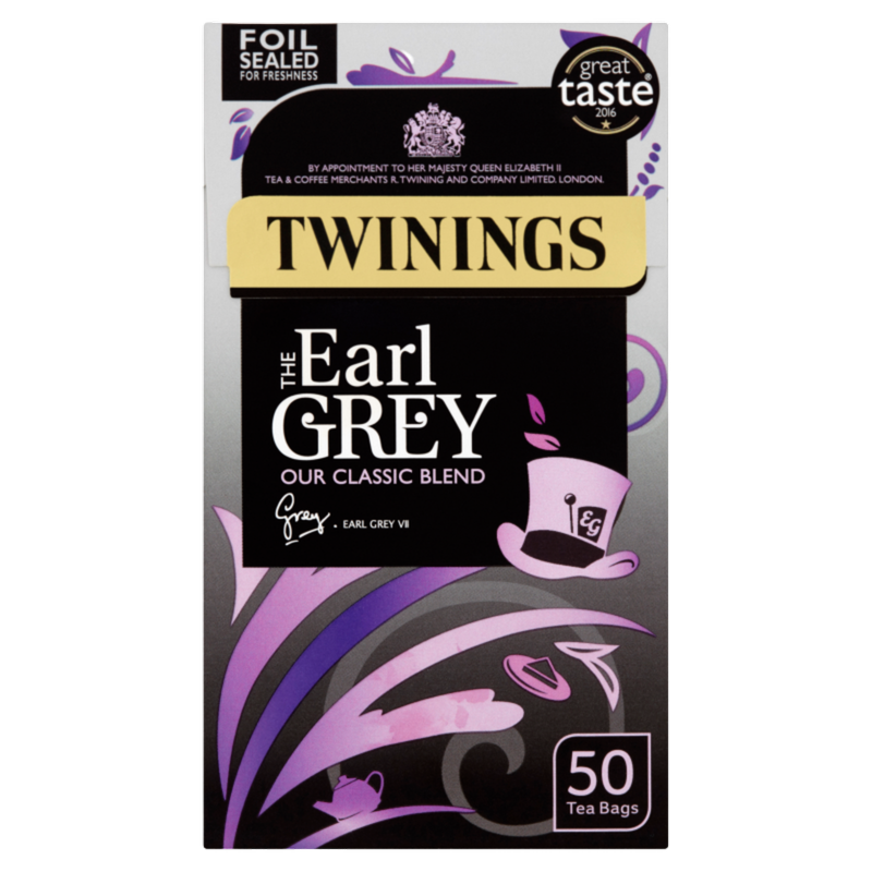 Twinings Earl Grey Tea, 50pcs