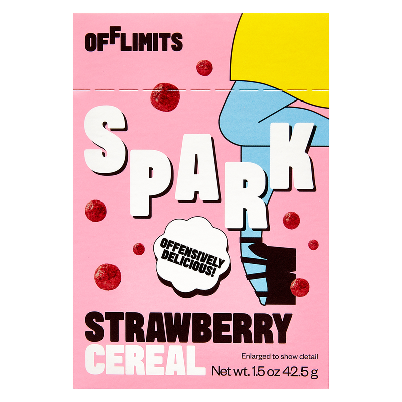 Offlimits Spark, Strawberry Cereal- 1.5 oz Mini Box