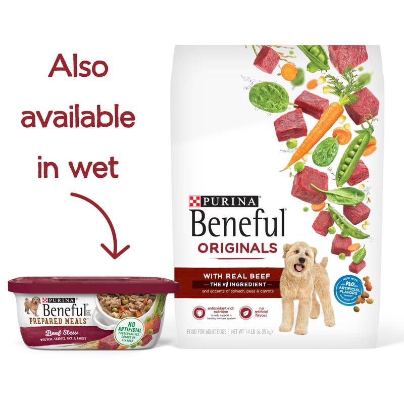 Purina Beneful Original Beef Dry Dog Food 3.5lb