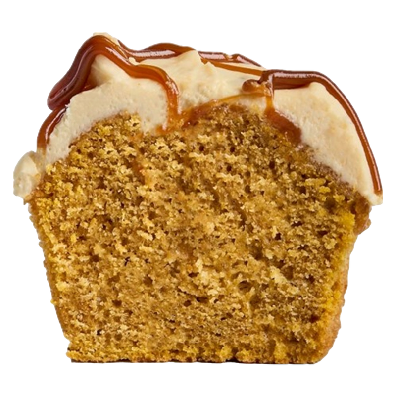 GoPuff x CRUMBS Caramel Pumpkin Jumbo Cupcake 2 pack