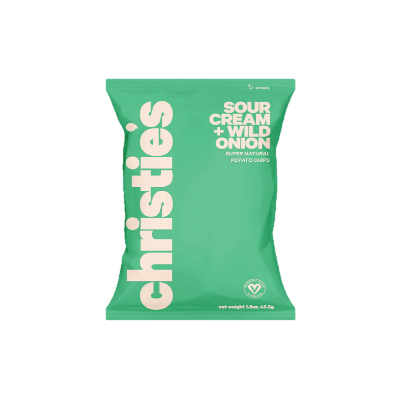 Christie's Sour Cream and Wild Onion Chips 1.5oz