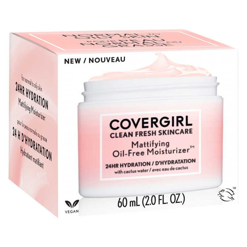 Covergirl Clean Fresh Skincare Mattifying Oil-Free Moisturizer 2oz