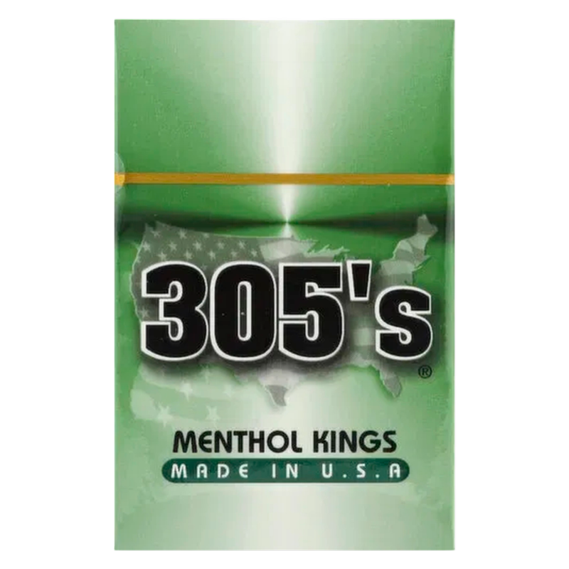 305 Menthol Kings Cigarettes 20ct Box 1pk
