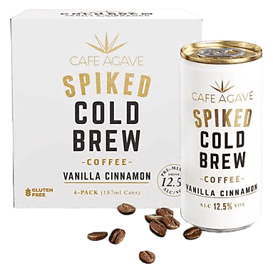 Cafe Agave Cold Brew Vanilla Cinnamon 4pk 187ml Can