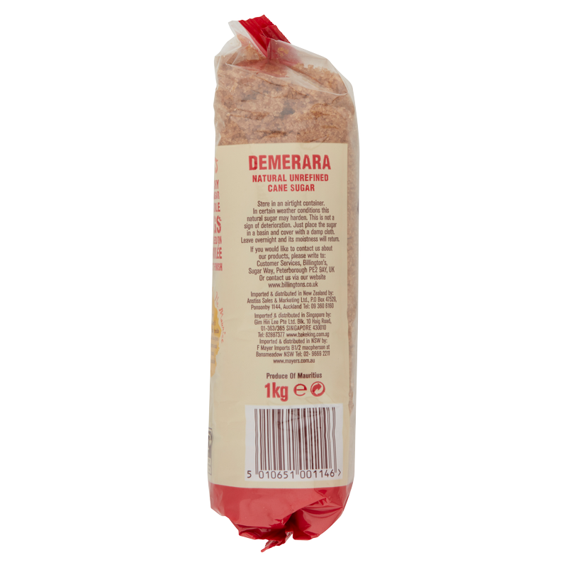 Billington's Demerara Sugar, 1kg
