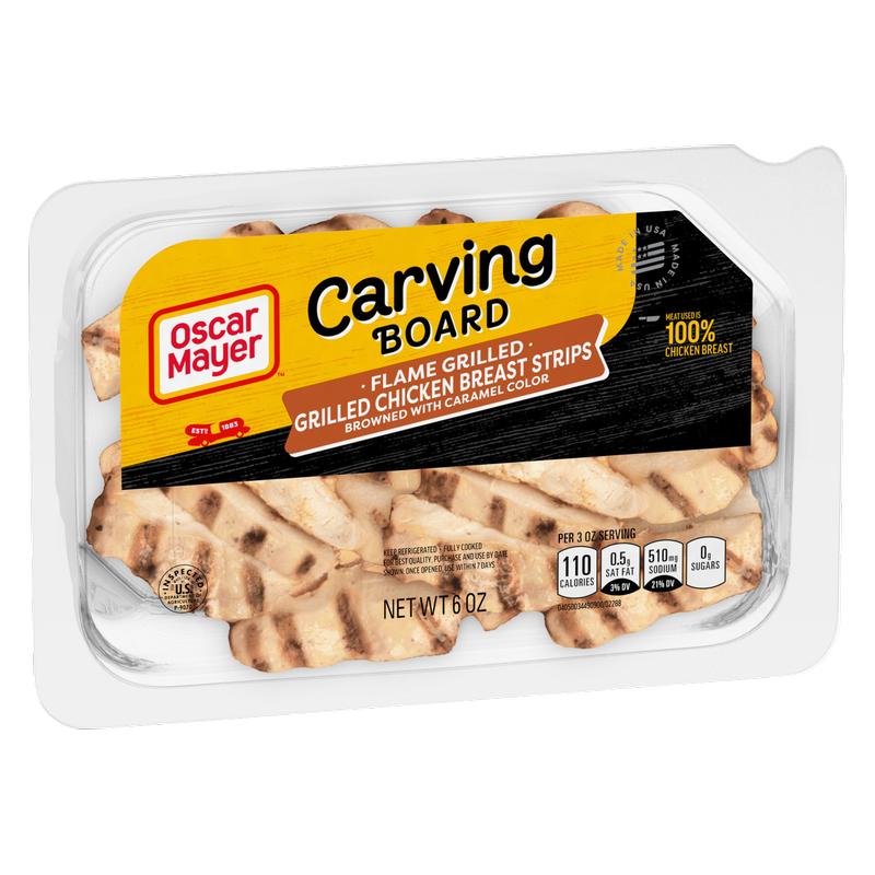 Oscar Mayer Grilled Chicken Breast Strips - 6oz