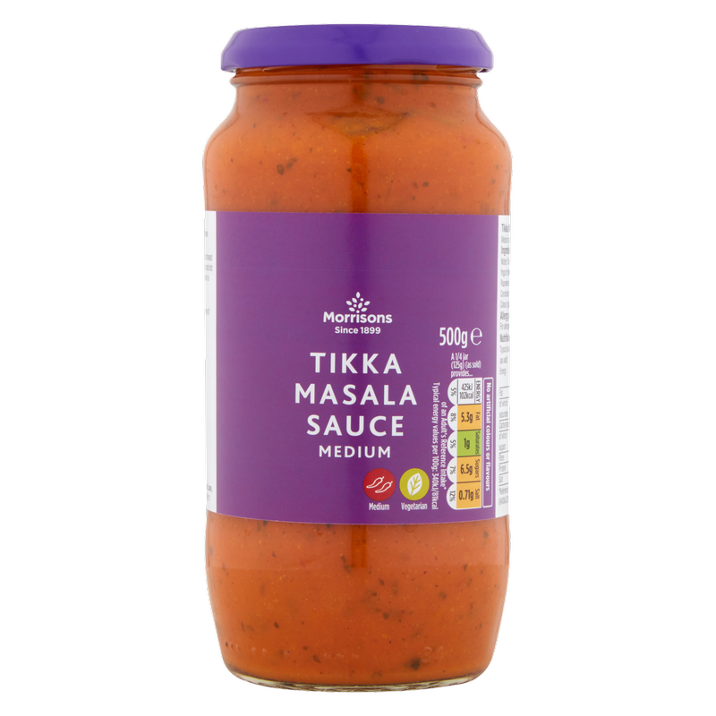 Morrisons Tikka Masala Sauce Medium, 500g