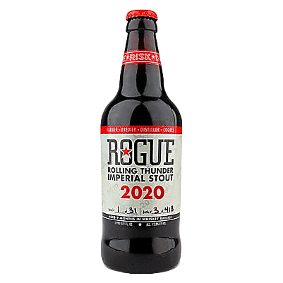 Rogue Rolling Thunder Imperial Stout 2020 Single 16.9oz Btl