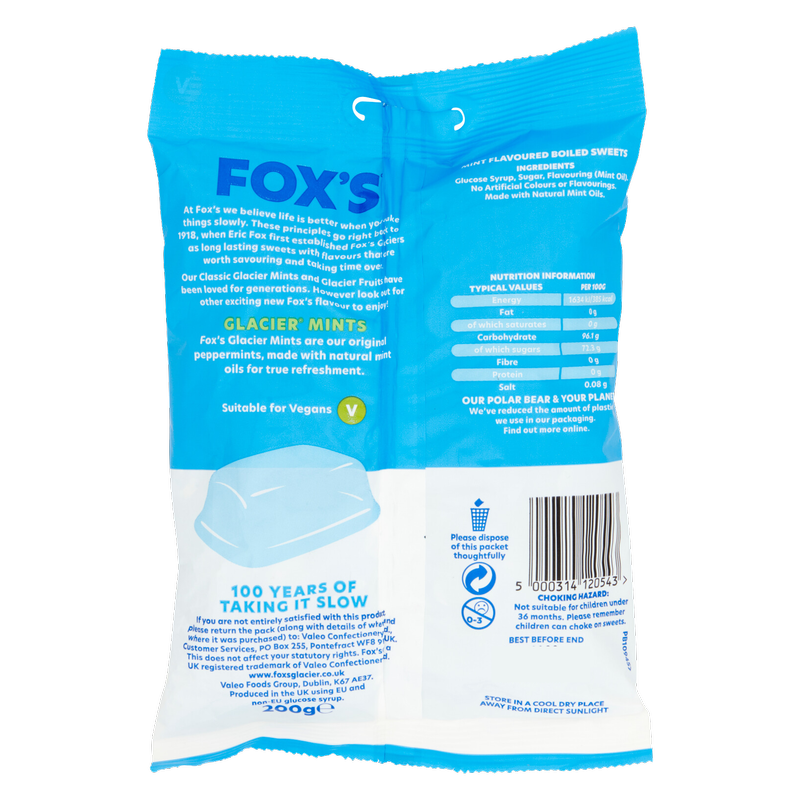 Fox's Glacier Mints, 200g