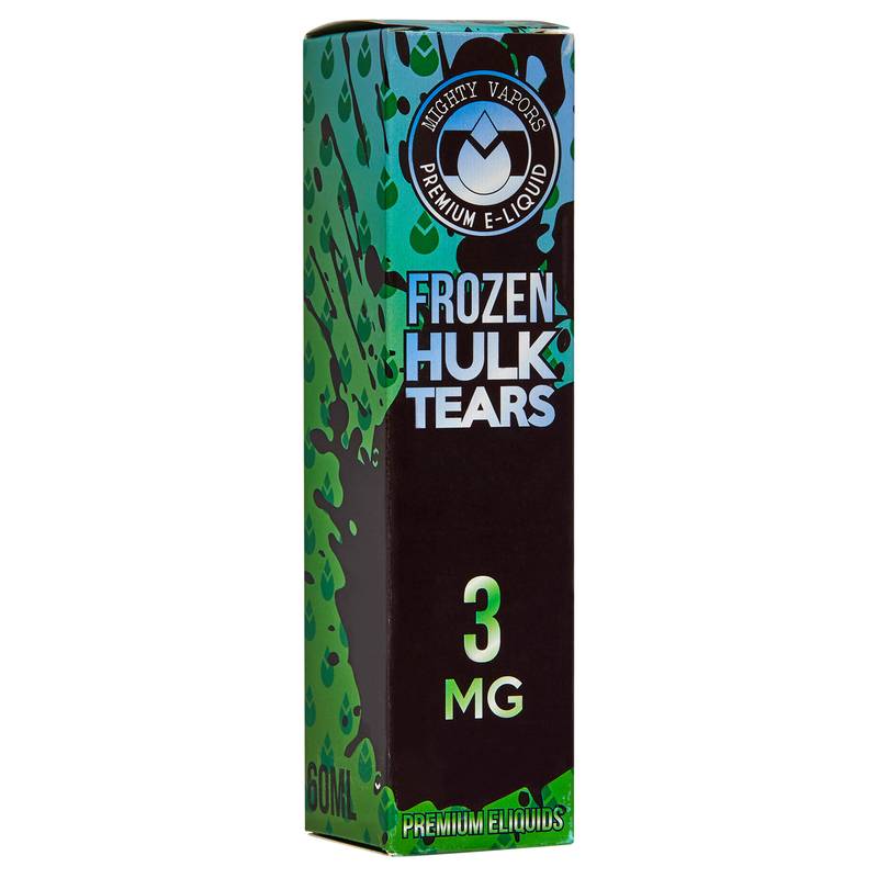 Frozen Hulk Tears 3 mg E-Liquid 60 ml Bottle